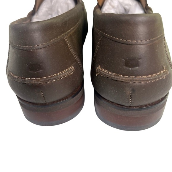 Florsheim Berkely Flex New Men\'s 9 D Dark Brown Loafers main image 4